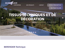 Tablet Screenshot of berengier.com